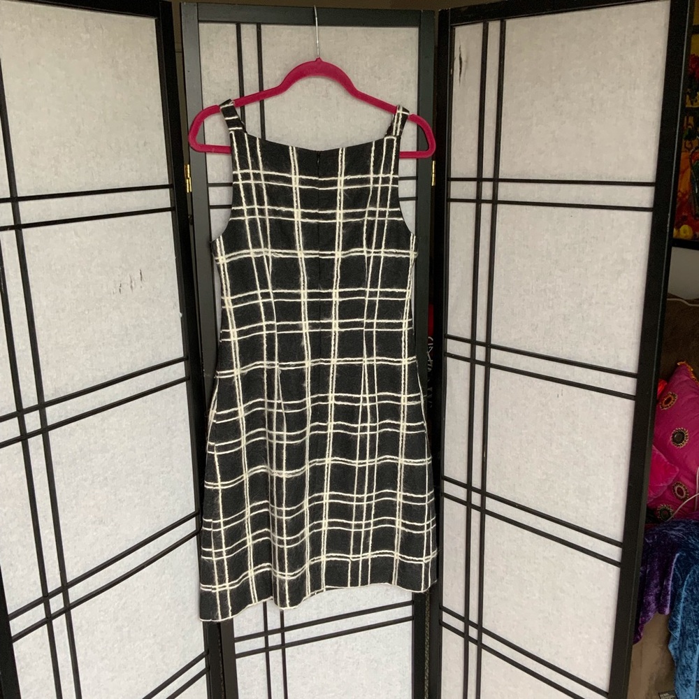 ANTHROPOLOGIE ANNA SUI Tweed Wool Dress Sz 8